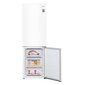 Kombinēts ledusskapis LG GBB61SWJMN Balts (186 x 60 cm) цена и информация | Ledusskapji | 220.lv