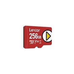 MEMORY MICRO SDXC 256GB UHS-I/PLAY LMSPLAY256G-BNNNG LEXAR цена и информация | Карты памяти для телефонов | 220.lv