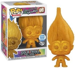 Фигурка Funko POP! Good luck Trolls Rainbow Troll golden Exclusive цена и информация | Атрибутика для игроков | 220.lv