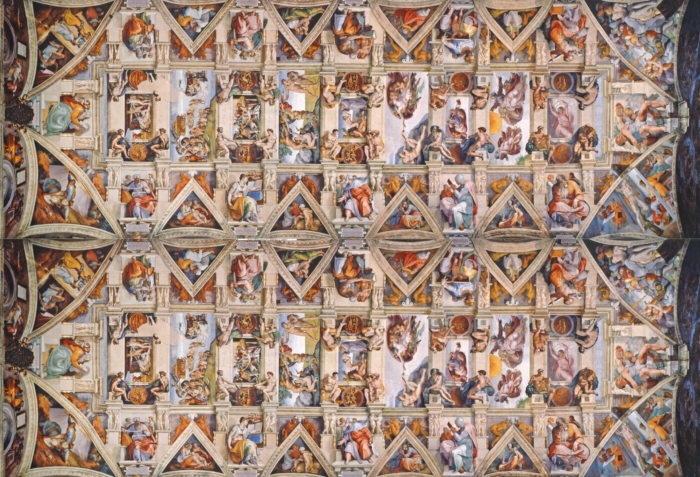 Puzle Clementoni Museum Collection Siksta kapelas griestu freskas/Michelangelo Cappella Sistina, 1000 d. cena un informācija | Puzles, 3D puzles | 220.lv