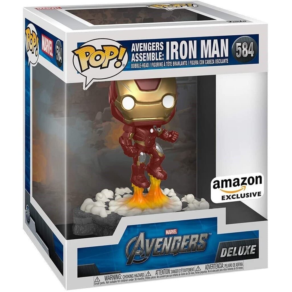 Figūriņa Funko POP! Marvel Deluxe Avengers Assemble Series - Iron Man Exclusive cena un informācija | Datorspēļu suvenīri | 220.lv