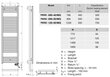 Elektriskais vannasistabas radiators Zehnder Aura PBEBZ-120-50/MQ, 120x50 cm, melns cena un informācija | Dvieļu žāvētāji | 220.lv