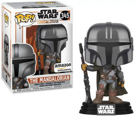 Figūriņa Funko POP! Star Wars The Mandalorian Chrome Exclusive cena un informācija | Rotaļlietas zēniem | 220.lv