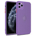 Чехол Breath Case для iPhone 12 Pro Max, фиолетовый