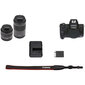 Canon EOS M50 Mark II + EF-M 15-45 mm IS STM + EF-M 55-200 mm IS STM cena un informācija | Digitālās fotokameras | 220.lv