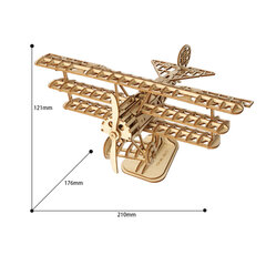 3D puzzle Robotime lidmašīna цена и информация | Конструкторы и кубики | 220.lv