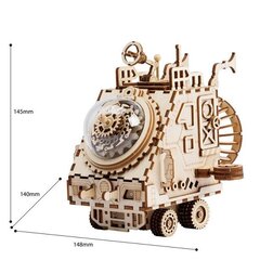 3D puzzle Robotime Spaceship cena un informācija | Konstruktori | 220.lv