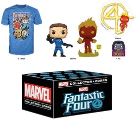 Figūriņa Funko POP! Marvel Collector corps Fantastic Four exclusive box cena un informācija | Rotaļlietas zēniem | 220.lv