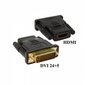 RoGer Universāls Adapteris HDMI > DVI Melns cena un informācija | Adapteri un USB centrmezgli | 220.lv