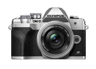 Olympus E‑M10 Mark IV + M.Zuiko Digital ED 14‑42mm F3.5‑5.6 EZ Pancake цена и информация | Цифровые фотоаппараты | 220.lv