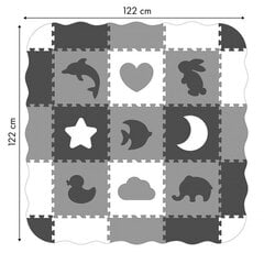 Коврик-головоломка со стенками Ecotoys 122 х 122 см, 25 д. цена и информация | Развивающие коврики | 220.lv