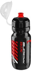 Velosipēdu pudele RaceOne XR1 600 ml, melna/sarkana cena un informācija | Velo pudeles un pudeļu turētāji | 220.lv