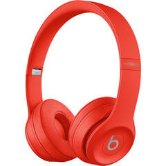 Beats Solo3 Wireless  - Red MX472ZM/A цена и информация | Наушники с микрофоном Asus H1 Wireless Чёрный | 220.lv