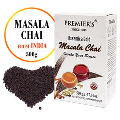 Masala Chai Black tea - Традиционный индийский черный листовой чай, Premiers, 500г цена и информация | Чай | 220.lv