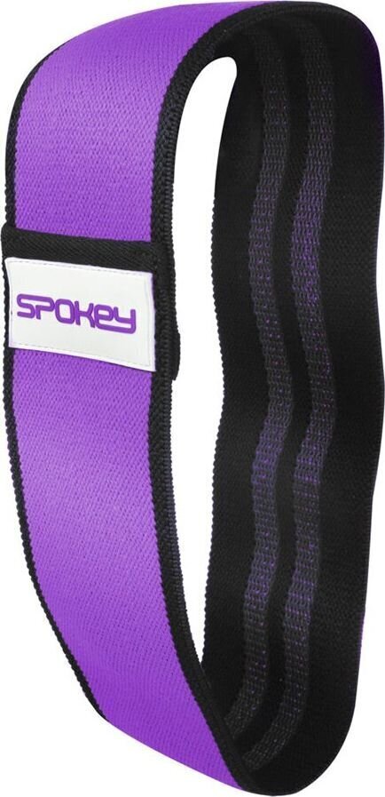 Vingrošanas lente Spokey Tracy M, violeta cena un informācija | Fitnesa gumijas, gredzeni | 220.lv