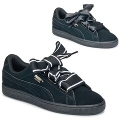 Повседневная обувь Puma Suede Heart Satin II Black цена и информация | Спортивная обувь, кроссовки для женщин | 220.lv