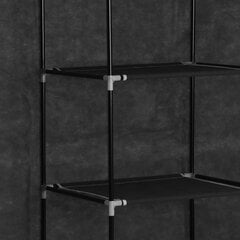 Шкаф для одежды, черный цена и информация | Шкафы | 220.lv