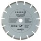 Universāls dimanta disks DRONCO quality ST-7 (125 x 2,0 x 22,23 мм) cena un informācija | Zāģi, ripzāģi | 220.lv