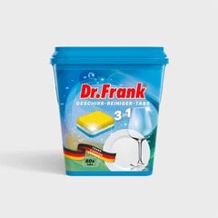 Trauku mazgāšanas tabletes DR. FRANK 80 gab. cena un informācija | Trauku mazgāšanas līdzekļi | 220.lv
