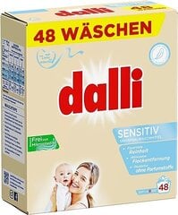 Veļas mazgāšanas pulveris Dalli Sensitive, 3.12 kg цена и информация | Средства для стирки | 220.lv