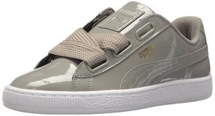 Sieviešu sporta apavi Puma Basket Heart Patent W Rock Ridge/Rock Ridge cena un informācija | Sporta apavi sievietēm | 220.lv