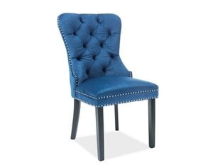 2-u krēslu komplekts Signal Meble August, zils cena un informācija | Virtuves un ēdamistabas krēsli | 220.lv