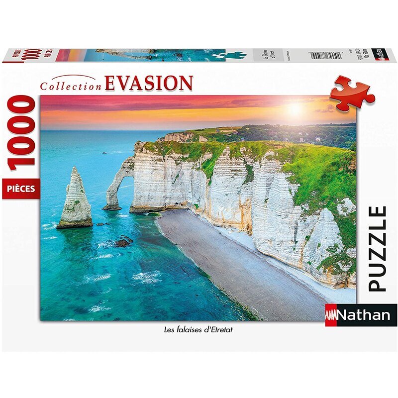 Puzle Falaises Detretat, 1000 det. cena un informācija | Puzles, 3D puzles | 220.lv