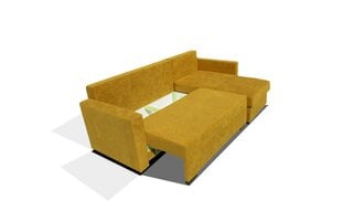 Universāls stūra dīvāns Kacper, dzeltens cena un informācija | Stūra dīvāni | 220.lv