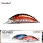 Vobleris Banshee Crankbait 45mm 4.7g GO-CM001, melns / sarkans cena un informācija | Vobleri, ēsmas, vizuļi | 220.lv