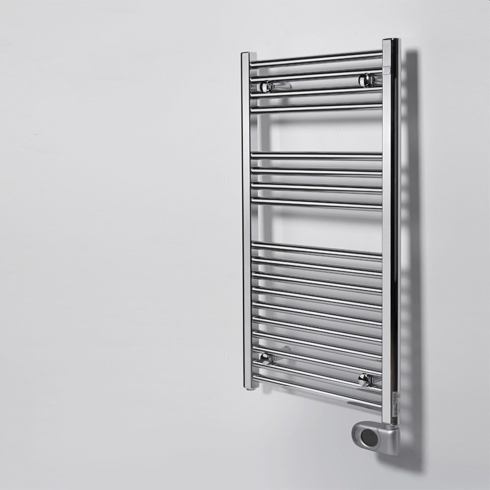 Elektriskais vannasistabas radiators Zehnder Aura PBECZ-080-40/MQ, 80x40 cm, hroma krāsā cena un informācija | Dvieļu žāvētāji | 220.lv