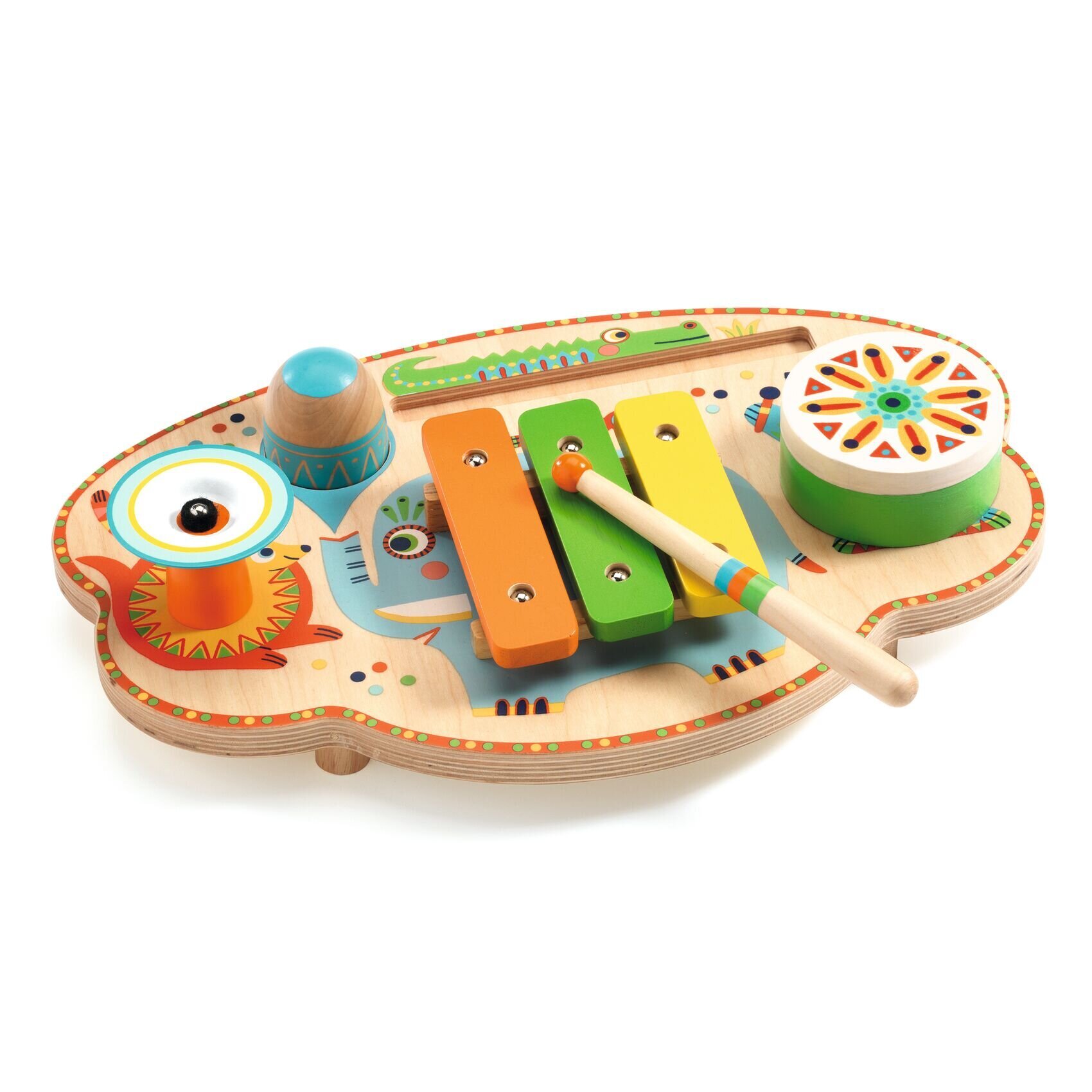 Mūzikas instruments bērniem - Mūzikas karnevāls, Djeco Animambo DJ06027  cena | 220.lv