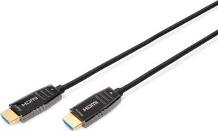 Digitus AK-330126-100-S, HDMI, 10 m cena un informācija | Kabeļi un vadi | 220.lv