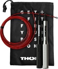 Lecamaukla Thorn +Fit Speed Rope Turbo 2.0, 360 cm, sarkana цена и информация | Скакалки | 220.lv