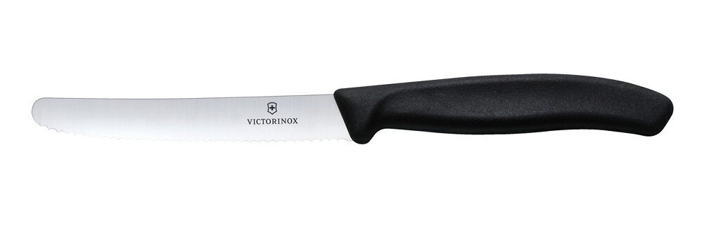 VICTORINOX 5 Priekšmetu Swiss Classic Virtuves Nažu Komplekts Ar Statīvu No Dižskābarža cena un informācija | Virtuves piederumi | 220.lv