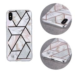 Fusion Geometric Marble Case силиконовый чехол для Apple iPhone 11 Pro, розовый цена и информация | Чехлы для телефонов | 220.lv