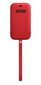Apple Leather Sleeve MagSafe MHMR3ZM/A (PRODUCT)RED цена и информация | Telefonu vāciņi, maciņi | 220.lv