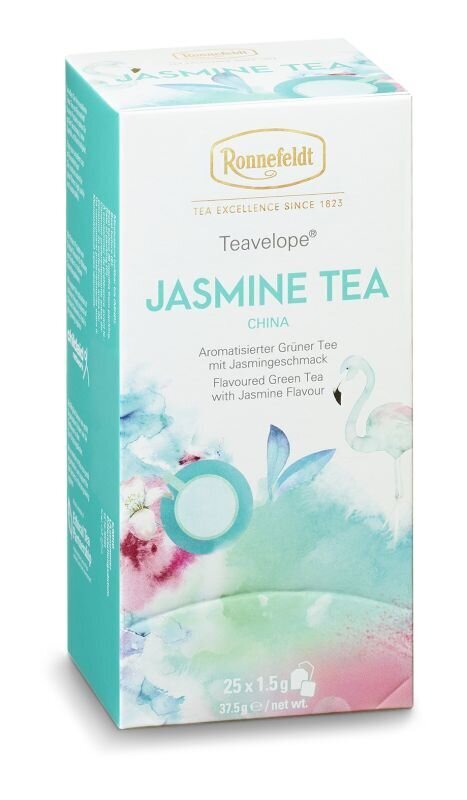 Zaļā tēja Ronnefeldt Teavelope Jasmine Tea, 25 maisiņi cena un informācija | Tēja | 220.lv