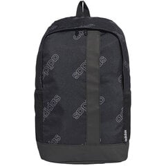 Sporta mugursoma Adidas Linear Backpack 21,5 l, melna цена и информация | Рюкзаки и сумки | 220.lv