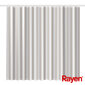 Dušas aizkars Rayen, 180x200cm, balts/smilšu cena un informācija | Vannas istabas aksesuāri | 220.lv