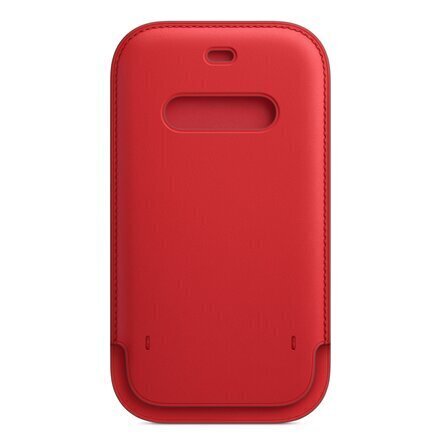 Apple Leather Sleeve MagSafe MHYE3ZM/A Red цена и информация | Telefonu vāciņi, maciņi | 220.lv