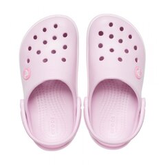 Детские резиновые сабо Crocs™ Kids' Crocband Clog, розовые цена и информация | Детские резиновые сабо | 220.lv