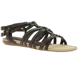 Sandales sievietēm Esprit Renata Negro Beige/Brown cena un informācija | Sieviešu sandales | 220.lv