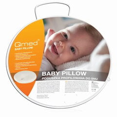 Ортопедическая подушка для новорожденных Qmed BABY PILLOW цена и информация | Товары для здоровья ребенка | 220.lv