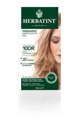 Herbatint 10DR -  ДОЛГОСТОЙКАЯ, НАТУРАЛЬНАЯ ГЕЛЬ - КРАСКА ДЛЯ ВОЛОС - светлый золотисто-медный цена и информация | Краска для волос | 220.lv