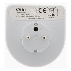 Электротаймер механический Otio цена и информация | Электрические выключатели, розетки | 220.lv