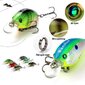 Vobleris Banshee Crankbait Bass 60mm 10g VC01 Black Back, Peldošs cena un informācija | Vobleri, ēsmas, vizuļi | 220.lv