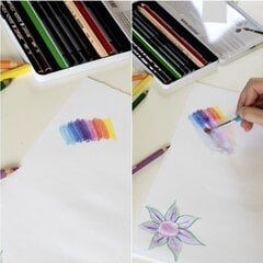 Цветные акварельные карандаши Aqua, Jolly, 12 цветов цена и информация | Принадлежности для рисования, лепки | 220.lv