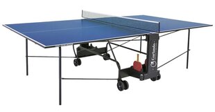 Tenisa galds Garlando Challenge Indoo, zils cena un informācija | Galda tenisa galdi un pārklāji | 220.lv