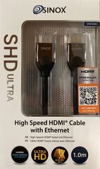 Ultra HDMI™ High Speed kabelis SHD3061, 1.0m cena un informācija | Kabeļi un vadi | 220.lv