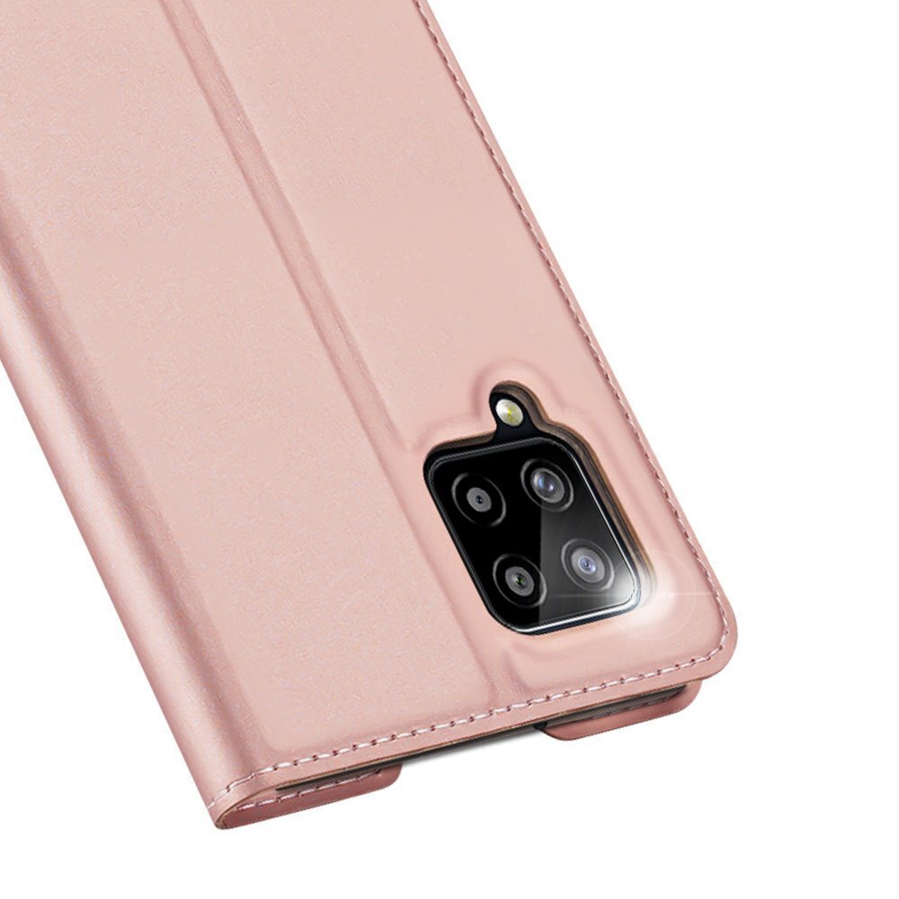 DUX DUCIS Skin Pro Grāmatas tipa maciņš Samsung Galaxy A42 5G, rozā cena un informācija | Telefonu vāciņi, maciņi | 220.lv